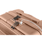 Champs Tech 2-Piece Luggage Set - Rose Gold-20" Case TSA Approved