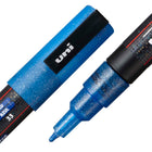 Uni Posca PC-3M Glitter Water-Based Paint Markers - Reversible Fine Tip - 0.9-1.3mm - Assorted Ink - 8 Pack-Fine 0.9-1.3mm reversible tip works for both colouring and drawing lines