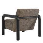 Modway Sereno Boucle Accent Chair - Earth Black-Arrives Fully Assembled