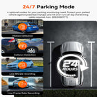 Vantrue N2X 2.7K/1080P Dual Front and Interior Dash Cam with 64 GB SD Card-Cabin camera includes four infrared led lights allowing clear recording inside the vehicle even in complete darkness