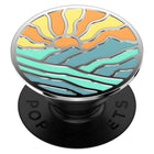 Popsockets PopGrip - Enamel Mountain Rays-Now wireless charging compatible through easy removal of the PopTop