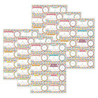 Ashley Productions Die-Cut Magnets - Confetti Schedule Cards - 10 Per Pack - 6 Pack-Decorative manipulatives