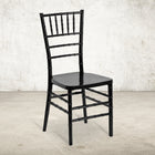 Flash Furniture HERCULES PREMIUM Series Black Resin Stacking Chiavari Chair-Seat constructed of ultra-strong polycarbonate