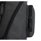 Bugatti Madison Backpack - Grey-Trolley pass-through for effortless travel