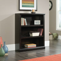 Sauder 3 Shelf Bookcase, Estate Black-3 Shelf bookcase Estate Black finish