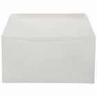 JAM Paper #16 Business Commercial Envelopes with Large Wallet Flap, 6" x 12", White, 50 Pack (1633178i)-White with Large Wallet Flap