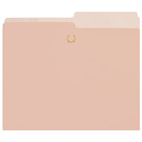 Alfred Sung File Folder - Letter Size - Pink-File folder to store letter-size documents