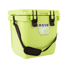 RovR CoolR 25 Quart Hard Cooler with Shoulder Strap - Matcha-RapidLock Latches create an airtight seal and offer fast, easy-to-use access to the party