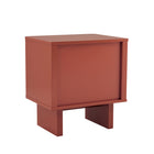 Manhattan Comfort Ella 39.4" Modern Nightstand 2-Piece Set - Terracotta-Home Assembly Required. All Hardware Included