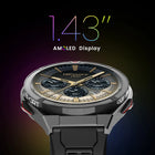 HiFuture 1.43" Active Smartwatch - Silver-Heart Rate Monitoring. Stay in tune with your body through real-time heart rate tracking. Effortlessly keep tabs on your heart health & ensure you're always within your optimal range