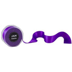 JAM Paper Double Faced Satin Ribbon - 1 1/2" W x 25 yd. - Purple-Quantity: Roll Sold Individually