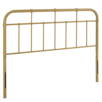Modway Alessia Metal Queen Headboard - Gold-Metal Queen Headboard
