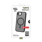 TUFF8 iPhone 17e/16e GlideGuard Mag Rugged Case - Smoke Black-Shockproof Layer: The air tight shockproof layer adds extra protection from accidental drops - tested to MIL-STD to 8FT