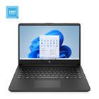 HP 14" Laptop PC - Intel Processor N150 - 128 GB UFS - 4 GB RAM - Windows 11 Home S with 1-year of Microsoft 365-Windows 11 Home in S mode: Experience the most secure Windows ever built with fast boot times, increased responsiveness, and added protection against phishing and malware