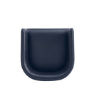 Manhattan Comfort Louvre 20" Mid-Century Modern Leatherette Upholstered Counter Stool - Black and Titanium Gold - 3 Pack-30 Day Limited Manufacturer's Warranty