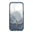Gear4 iPhone 14 Pro Gear4 D3O Milan Snap Case - Blue Swirl-Clear D3O Crystalex material