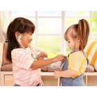 Battat Toy Medical Kit-Includes: A red canvas bag and 10 toy medical accessories such as a reflex hammer, a stethoscope, a blood pressure cuff, and more