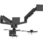Mount-It! Heavy-Duty Dual Monitor Mount with Gas Spring Arms - Fits Monitors up to 35"-Enjoy dual-screen productivity, supports two monitors up to 35" for optimal workflow efficiency