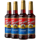 Torani Cherry Syrup - 750 mL - 4 Pack-Summer cherry cheer, minus the pits!