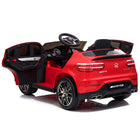 Aosom 12V Mercedes Benz AMG GLC63S Coupe Kids Electric Ride-On Car - Red-Power indicator to show the remaining battery power 