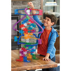MindWare Q-BA-MAZE 2.0 Rails Extreme Marble Maze Building Set - 138 Piece Set-Perfect for any young builder looking to improve hand-eye coordination, problem solving with basic physics, and planning skills