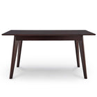 Modway Oracle 47" Rectangle Dining Table - Cappuccino-Tapered Wood Legs