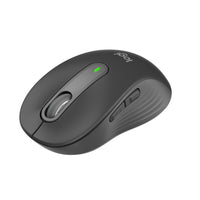 Logitech Signature M650 Wireless Mouse - Graphite-Line-by-line precision for documents and super-fast scrolling for long web pages, simply switch modes with a flick of the SmartWheel