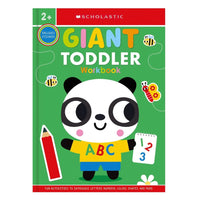 Scholastic Giant Toddler Workbook: Scholastic Early Learners-280 pages of age-appropriate exercises aimed at developing fine motor skills and reinforcing early learning, including pencil control, pre-reading skills, and more