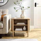 Modway Cadence Open Nightstand - Oak-2 Open Shelves
