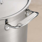 Tramontina Gourmet 24 Qt Tri-Ply Stainless Steel Stock Pot with Lid-Compatible with all cooktops, including induction