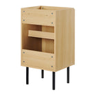 Modway Chaucer 18" Bathroom Vanity Cabinet - Oak-Sink Basin And Fixtures Not Included