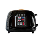 Uncanny Brands Elite Toaster - Darth Vader-Vader's iconic chest plate in full color on the front.