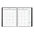 Brownline 2027 EcoLogix 14-Month Monthly Planner with Twin-Wire Binding - 11" x 8-1/2" - Assorted-Ecological tip each month