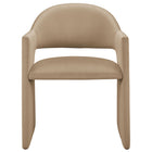 Modway Talia Performance Velvet Dining Armchair - Taupe-8