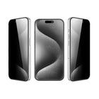 Evry Privacy Tempered Glass for iPhone 16/15-HD clarity 