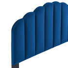 Modway Veronique Performance Velvet Full/Queen Headboard - Navy-Height Adjustable Mounting