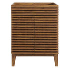 Modway Render 24" Bathroom Vanity Cabinet - Walnut-Mid-Century Modern Style
