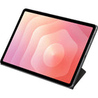 Samsung Galaxy Tab S11 Book Cover - Black-Switch between portrait and landscape modes with a foldable front flap that creates a stable, hands-free setup
