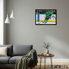 Tyler Seguin Dallas Stars - Framed Canvas - 31" x 22"-Ready to hang - arrives fully assembled