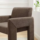 Modway Daven Fabric Upholstered Dining Chair - Mocha-Internal Webbing Support System