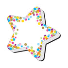 Ashley Productions Magnetic Whiteboard Erasers - Star Confetti - 6 Pack-Light and easy to grip and hold for teachers and students