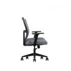 Kopplen Ergonomic Office Chair with Lumbar Support - Grey-Adaptable Height & Stability