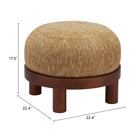 Zuo Gome Ottoman - Oat Yellow-7