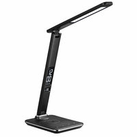 ShoppingAll Multi-Functional LED Desk Lamp with Qi Wireless Charger - Black-LED light source