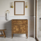 Modway Elysian 30" Bathroom Vanity Cabinet - Brown-5