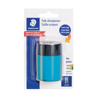 Staedtler Metal Sharpener with Cylindrical Receptacle - 1 Hole - 1 Pack-Manual