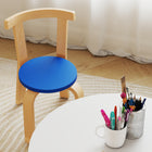 Qaba Kids Table & Chair Set, Wooden Toddler Table & 4 Chairs Set for Arts, Crafts for 3-8 Years - Multicoloured-Smooth painted surface makes cleaning up spills and doodles incredibly effortless
