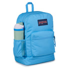 Jansport Crosstown Plus Backpack - 26 L - Electric Azul -1 side water bottle pocket