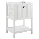 Modway Steam 23" Bathroom Vanity Cabinet - White-7