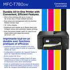 Brother INKvestment Tank MFC-T780DW Wireless Inkjet All-in-One Printer - Colour - Duplex Printing - Up to 3 Years of In-Box Ink-2-sided printing, 150-sheet paper tray and 20-sheet ADF